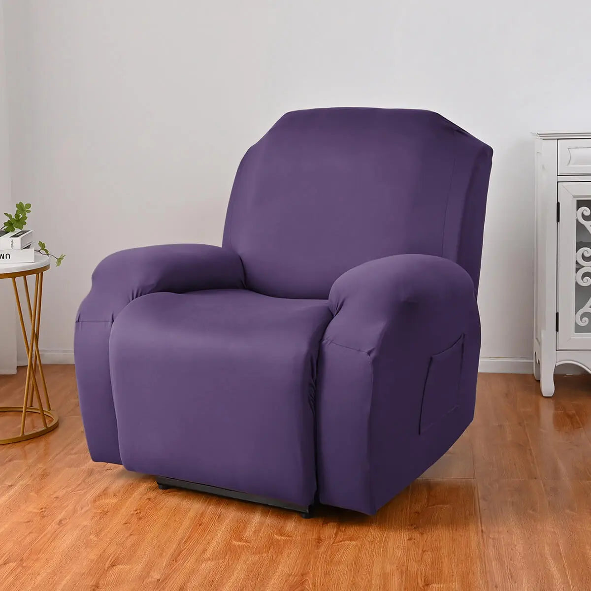 Purple lazy boy online recliner