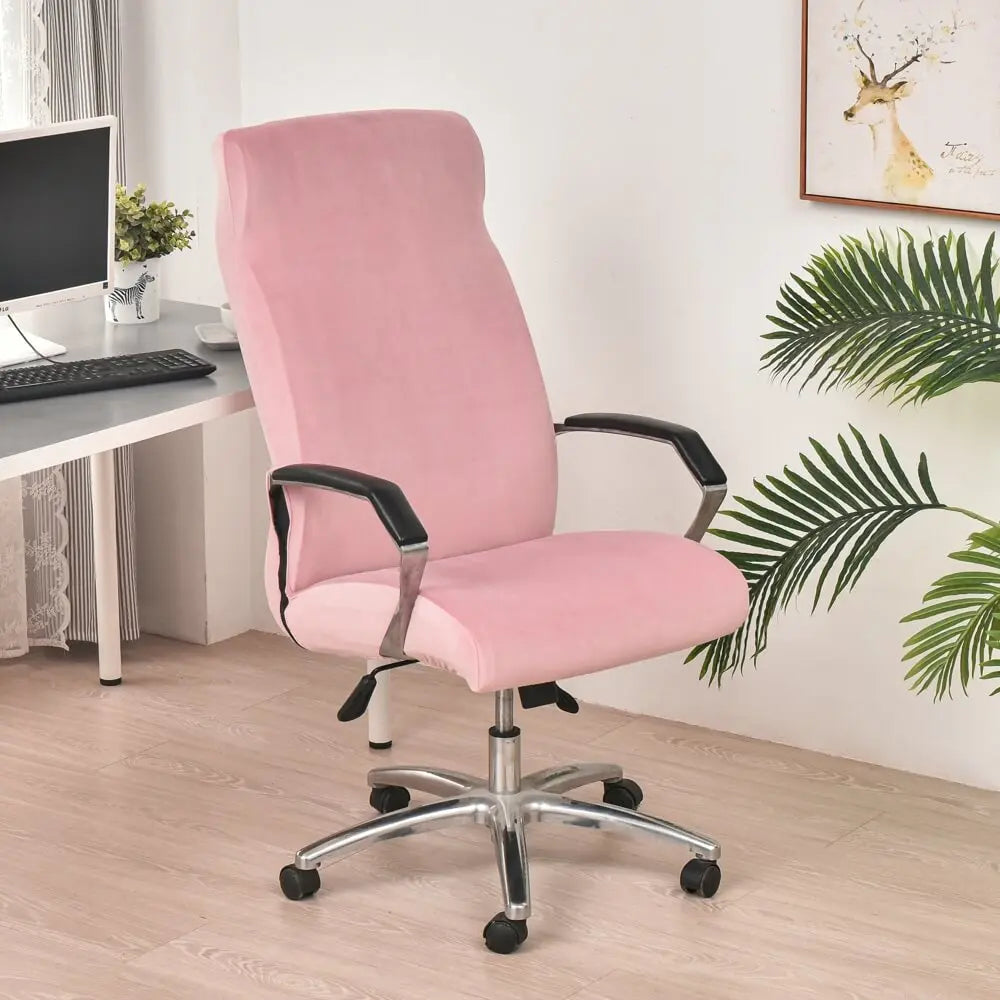 Stretch Office Computer Chair Seat Covers Washable Desk Chair Cover Crfatop