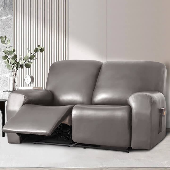 Leather discount recliner slipcovers