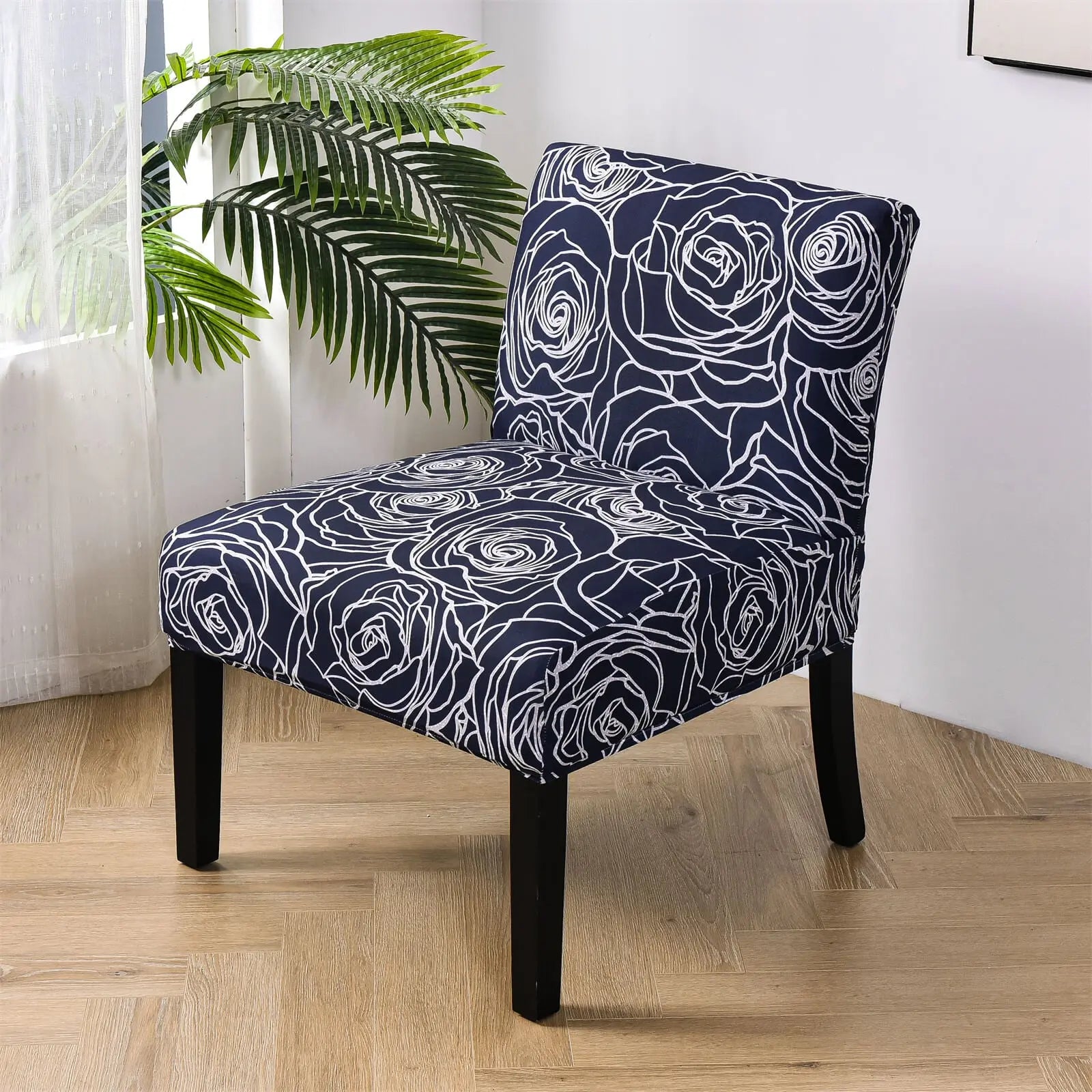 Slipcover for accent online chair armless