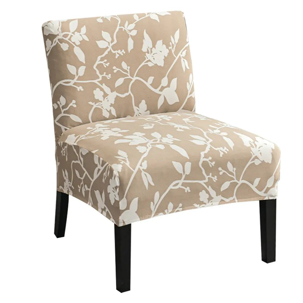 Armless Accent Chair Slipcover Washable Furniture Protector Covers for Living Dining Room Hotel Crfatop %sku%