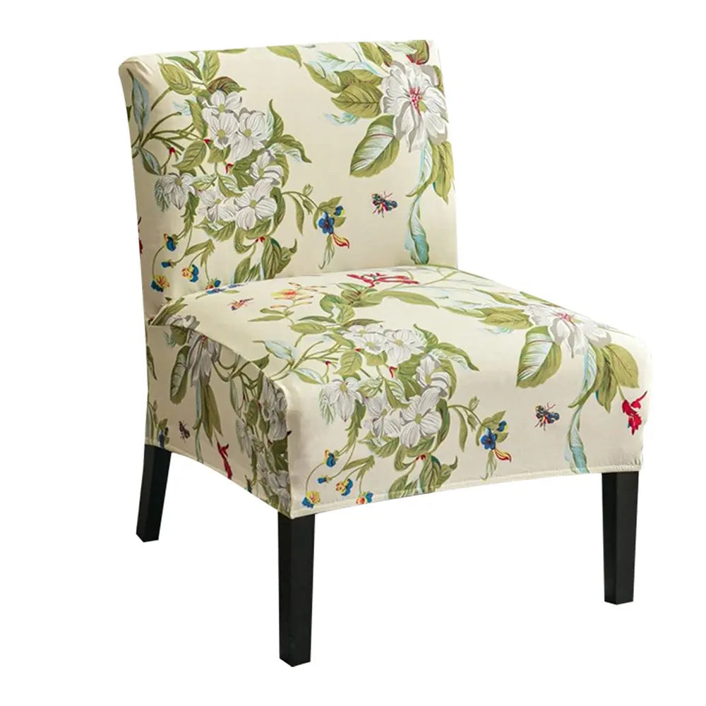 Armless Chair Slipcover Removable Armless Accent Chair Covers Washable  Chair Slipcovers