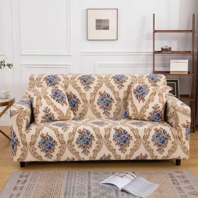 Casual Sofa Slipcover Stretch One-piece Couch Cover for Loveseat Sectional Sofa SOFA0010 Crfatop %sku%