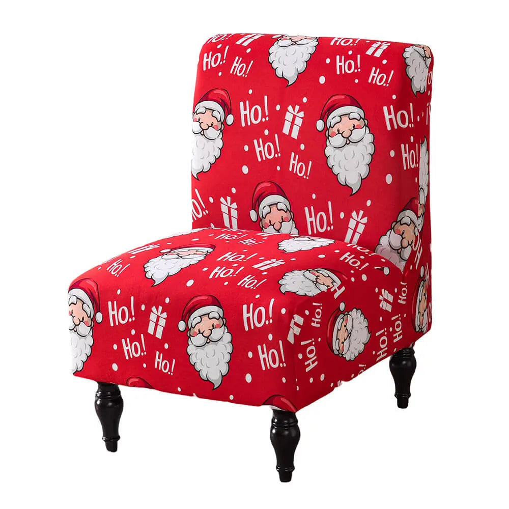 Christmas Style Armless Accent Slipper Chair Slipcover Crfatop %sku%