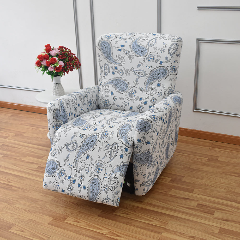 Classical Printing Recliner Slipcover Sofa Cover Including Include 1 Backrest Cover, 1 Seat Cover, 2 Armrest Cover Crfatop %sku%