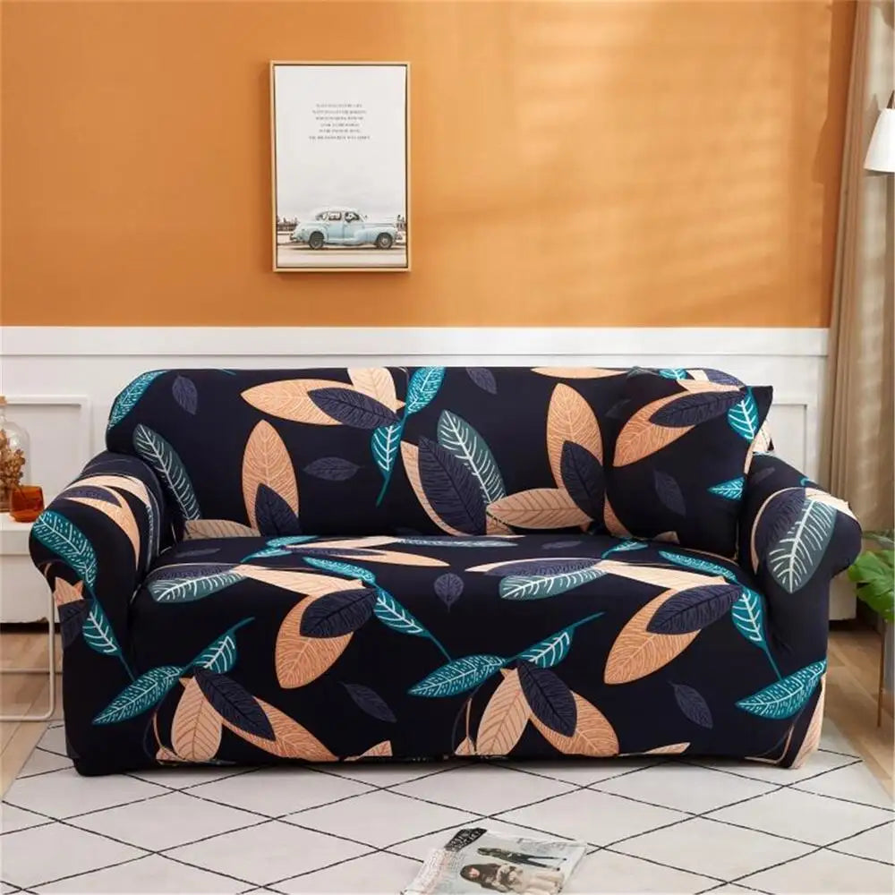 Elegent Sofa Slipcover One-piece Printing Couch Cover for Armchair Loveseat 3-seater Crfatop %sku%