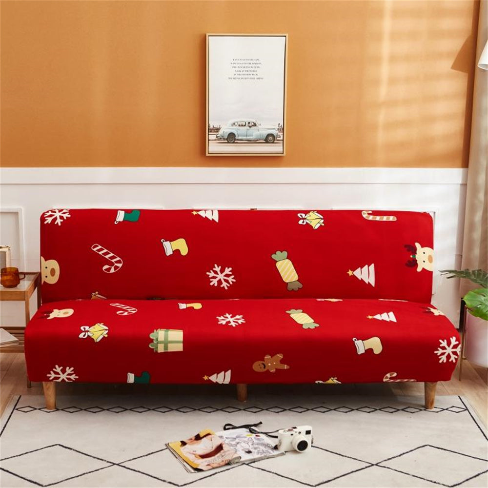 Slipcover for Futon Large Foldable Armless Sofa Bed Cover Couch Slipcover Crfatop %sku%