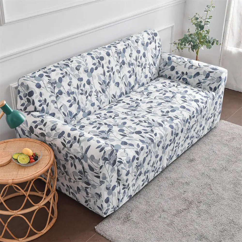 Blue deals floral loveseat