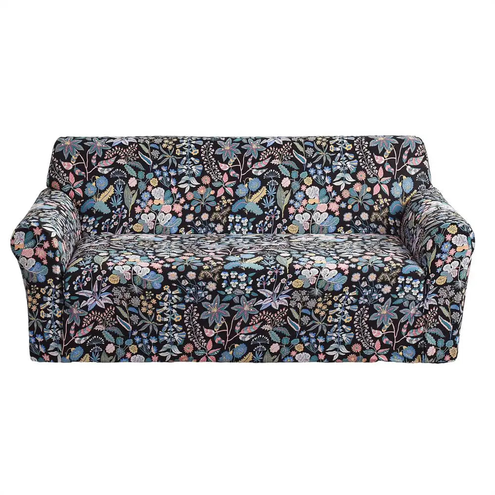 Floral Design Sofa Cover Slipcover for Loveseat /3 Cushion Couch Top Level Crfatop %sku%