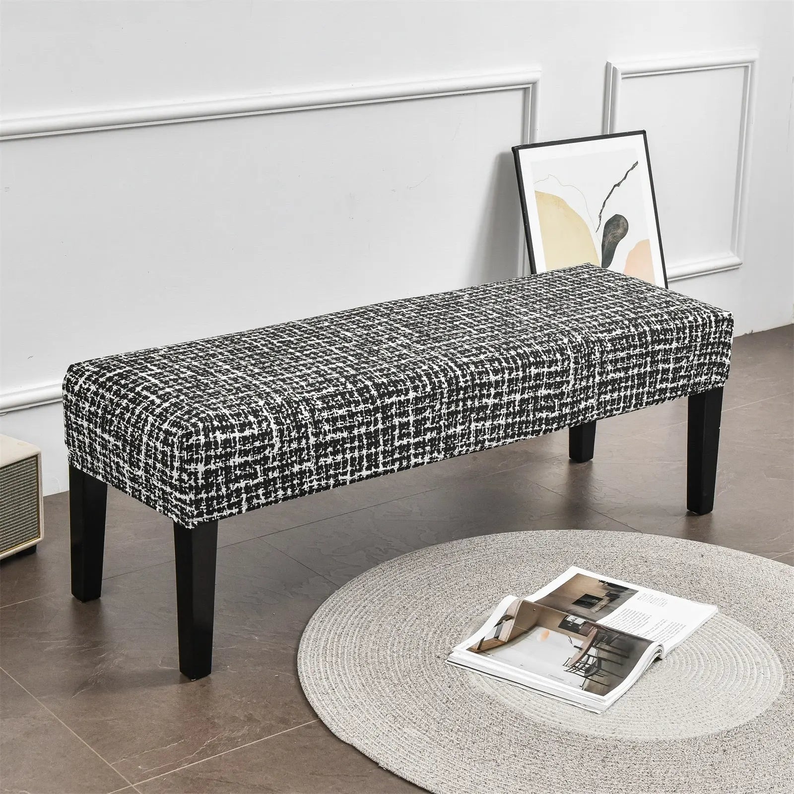 Dining room bench cover hot sale