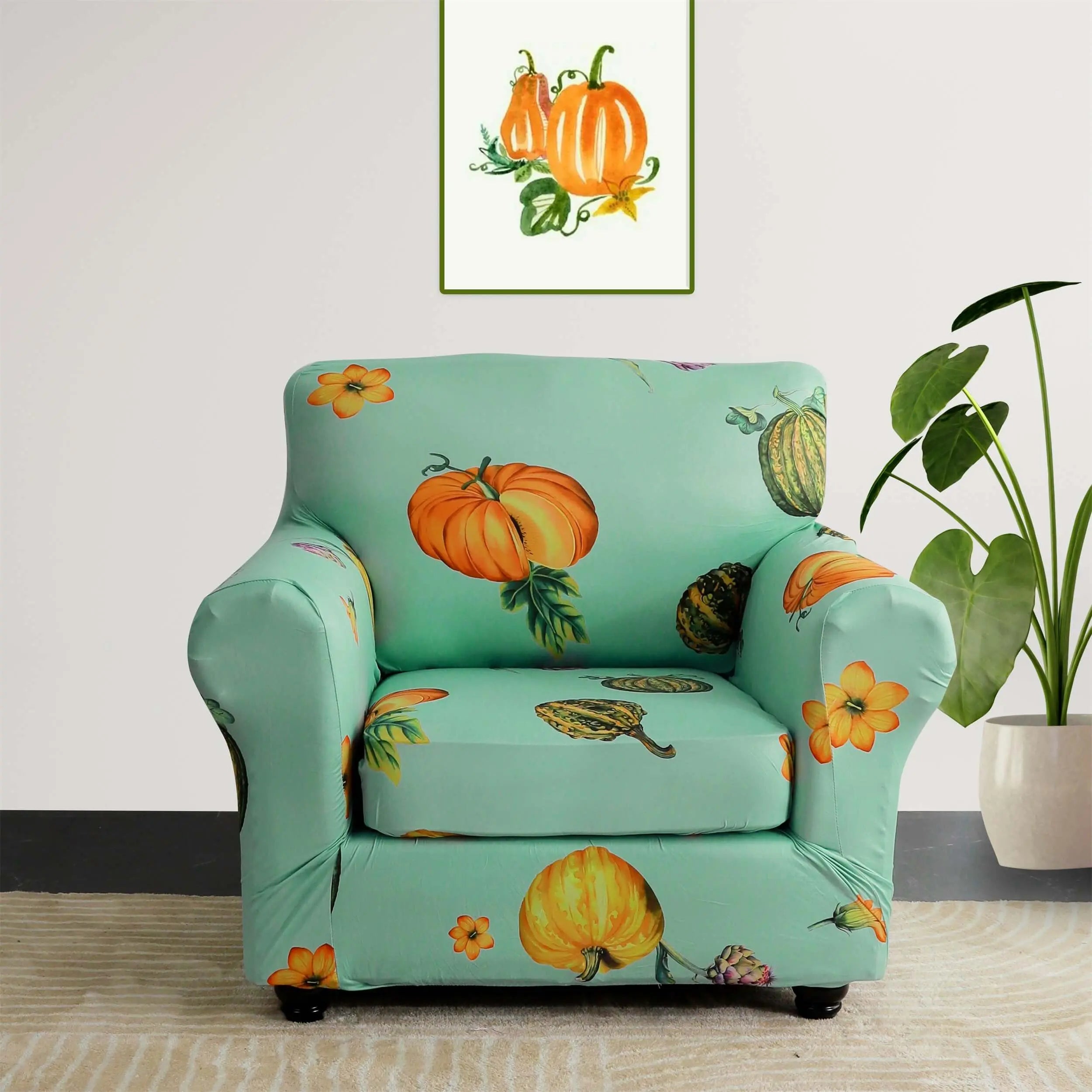 Magic Sofa Cover Printed Sofa Seat Cushion Slipcover for Halloween