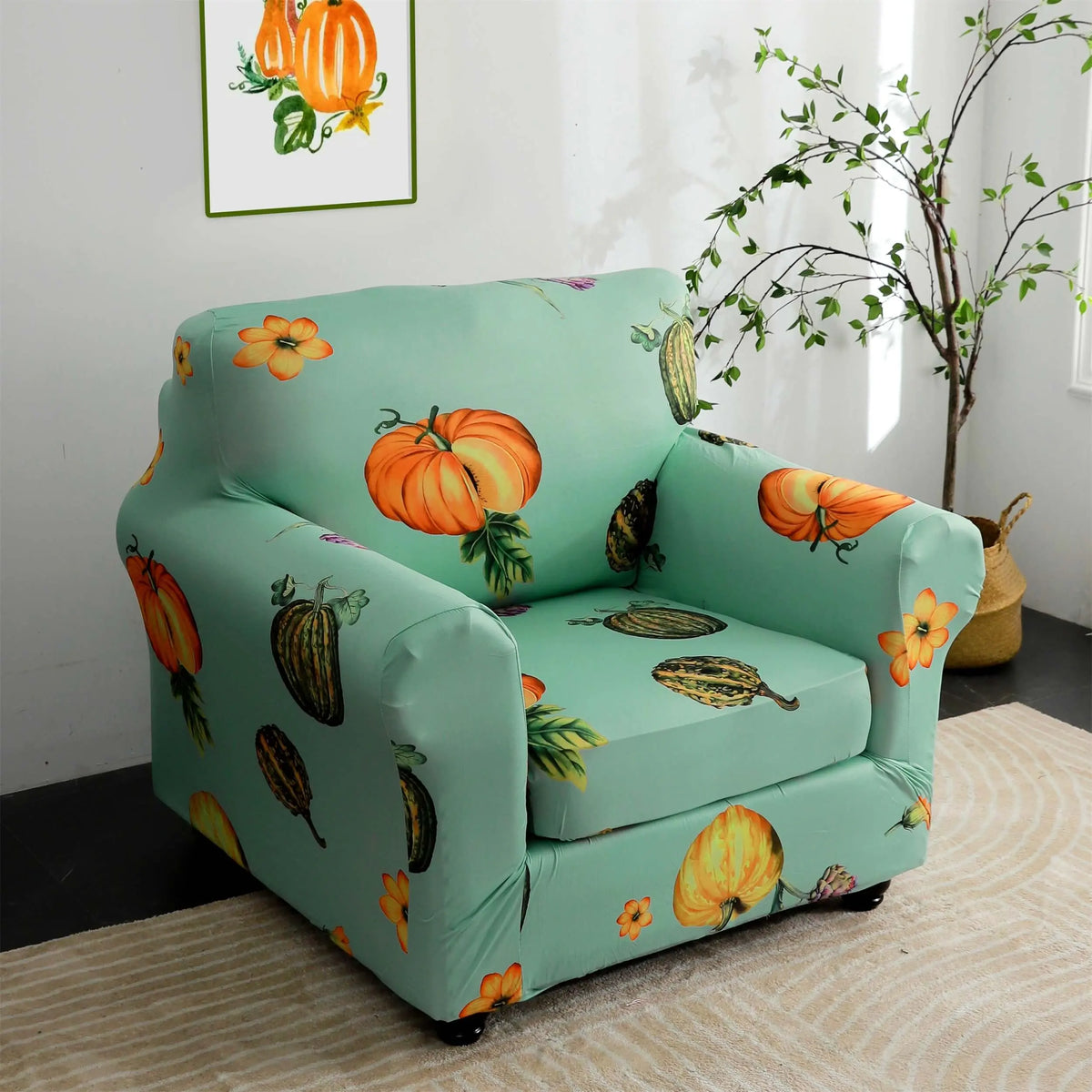 Magic Sofa Cover Printed Sofa Seat Cushion Slipcover for Halloween Deco Crfatop %sku%