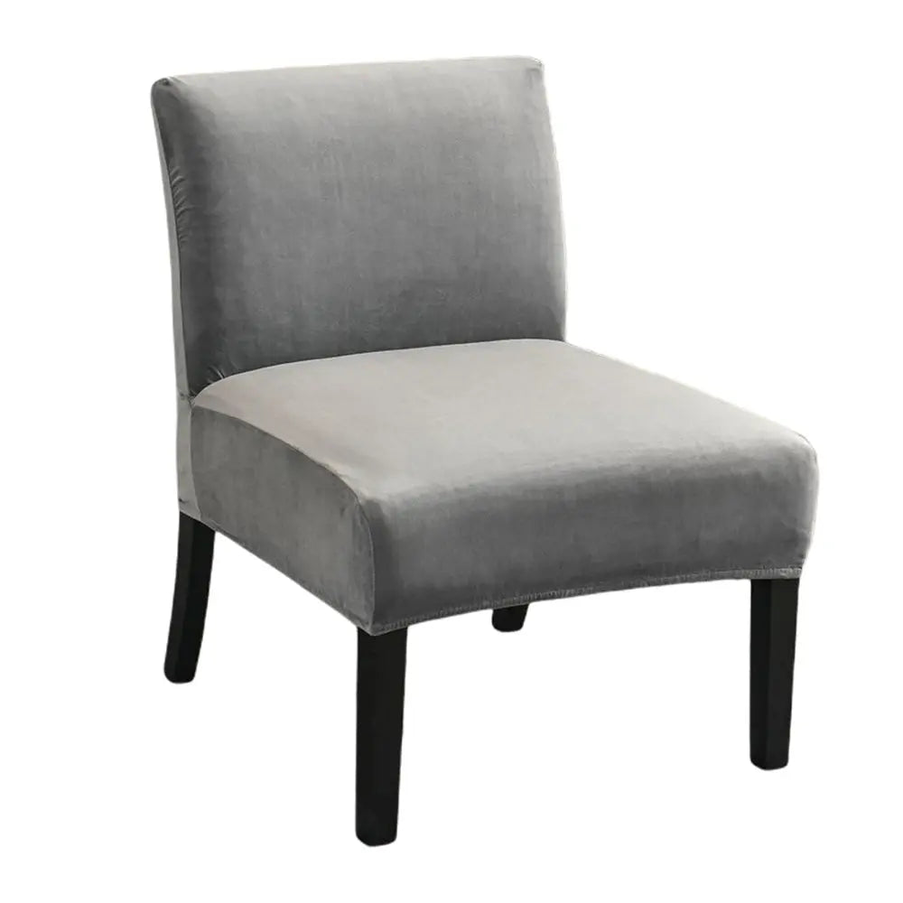 Oversized Grey Accent Aemless Chair Removable Water-Repellent Chair Covers Crfatop %sku%