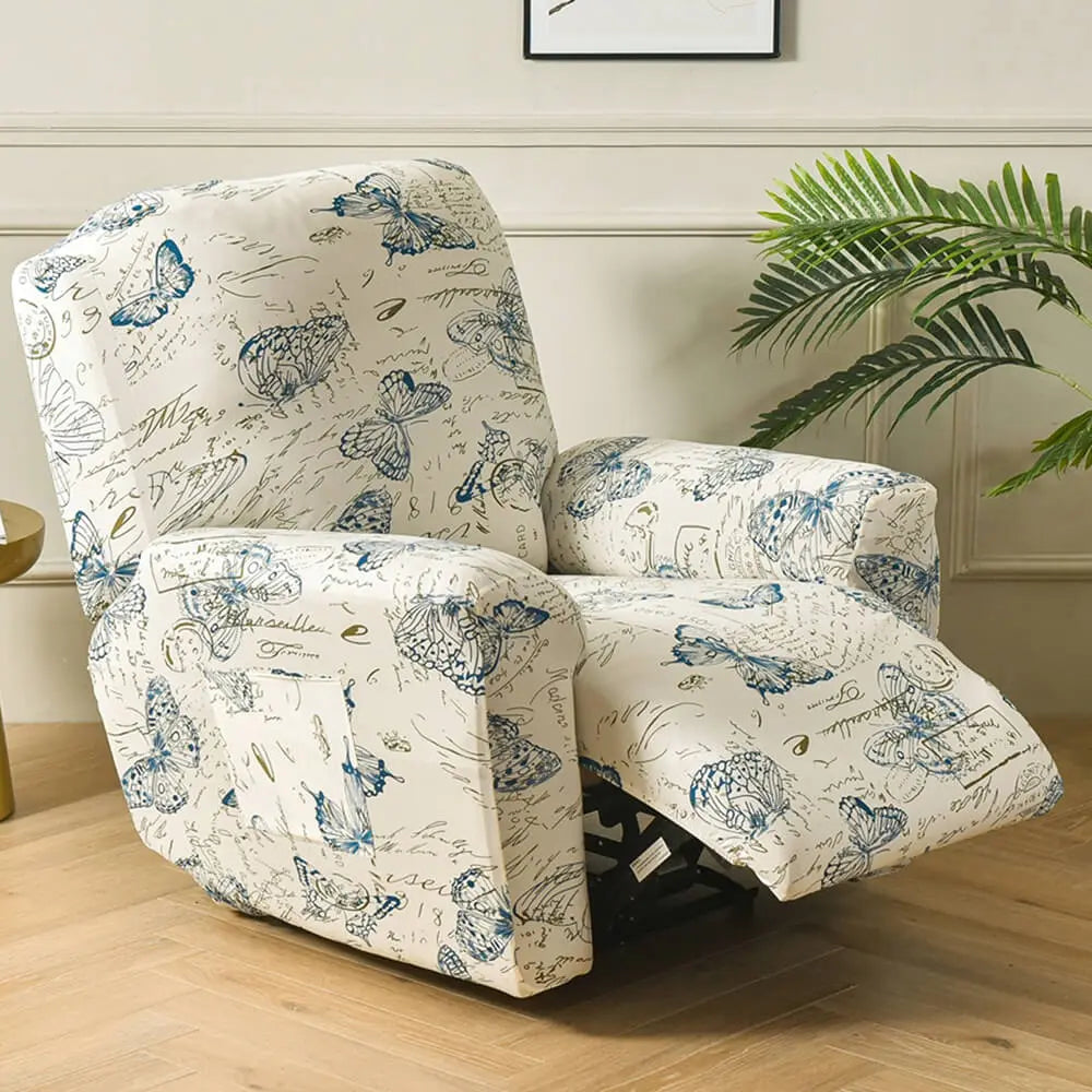 Linen recliner online slipcover