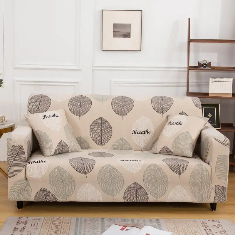 Printed Sofa Covers Strethy Ethnic Style Couch Slipcover One Piece Furniture Protector Crfatop %sku%
