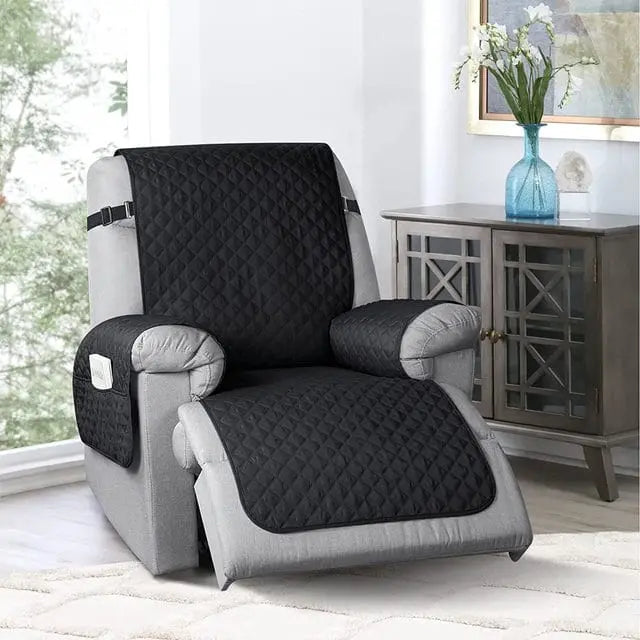 Quilted Recliner Covers for Recliner Chair with Pocket Crfatop %sku%