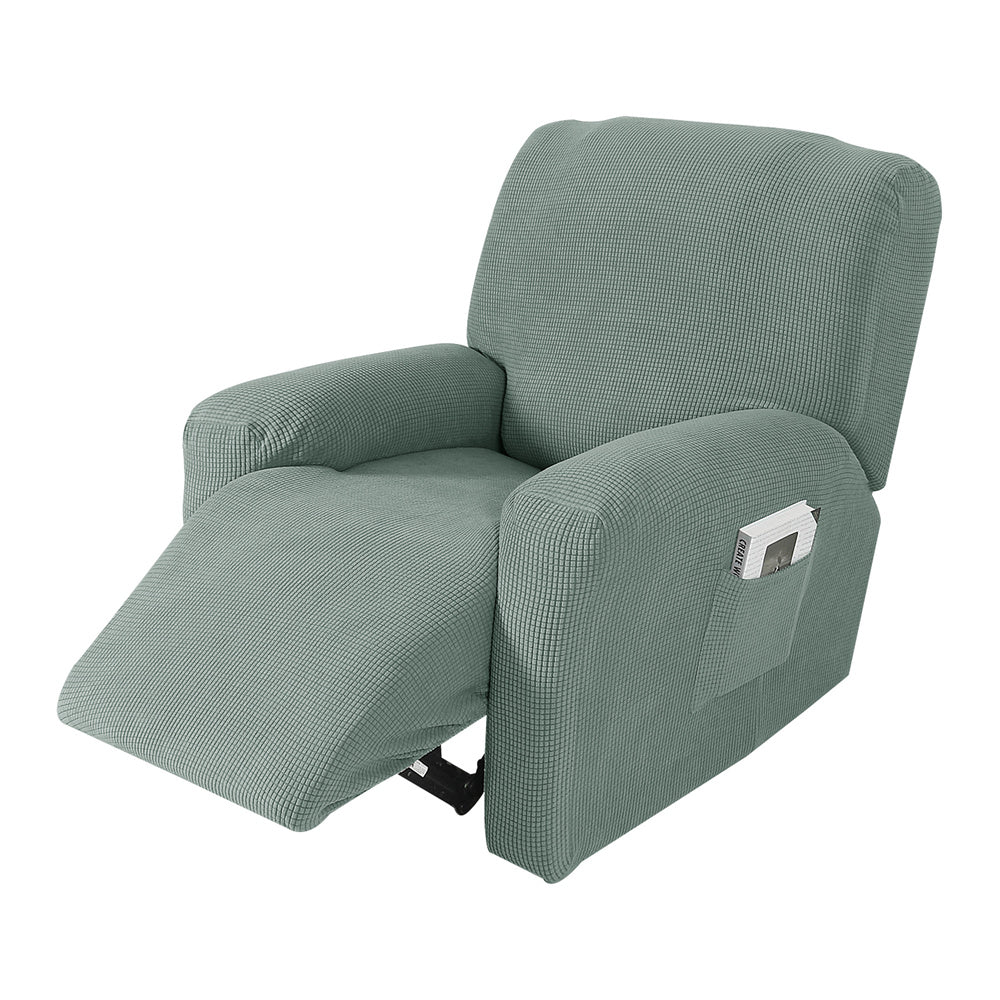 Modern Style Recliner Slipcover Solid Color Single Non-slip Sofa Cover RC0030 Crfatop %sku%