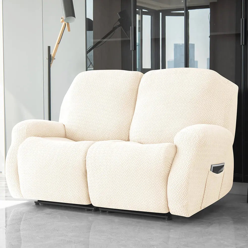 2 seater recliner online couch cover