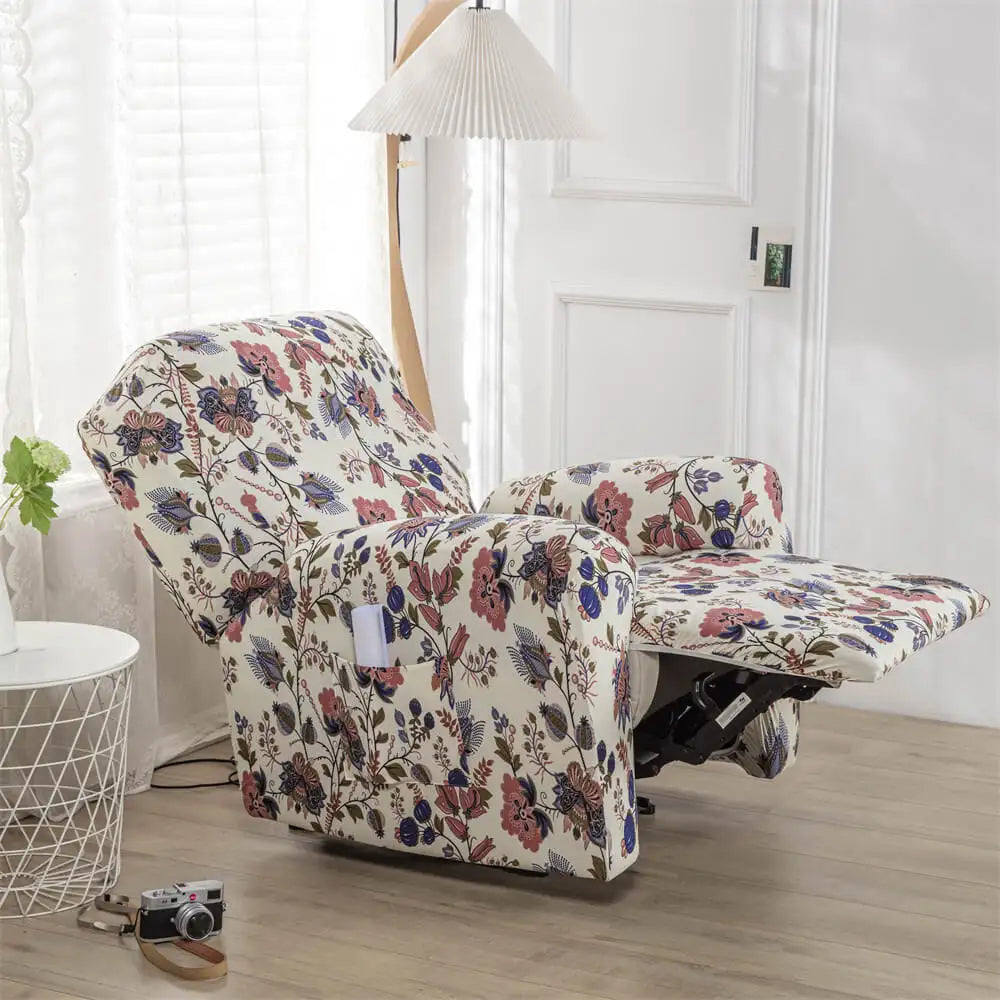 Box cushion best sale recliner slipcover