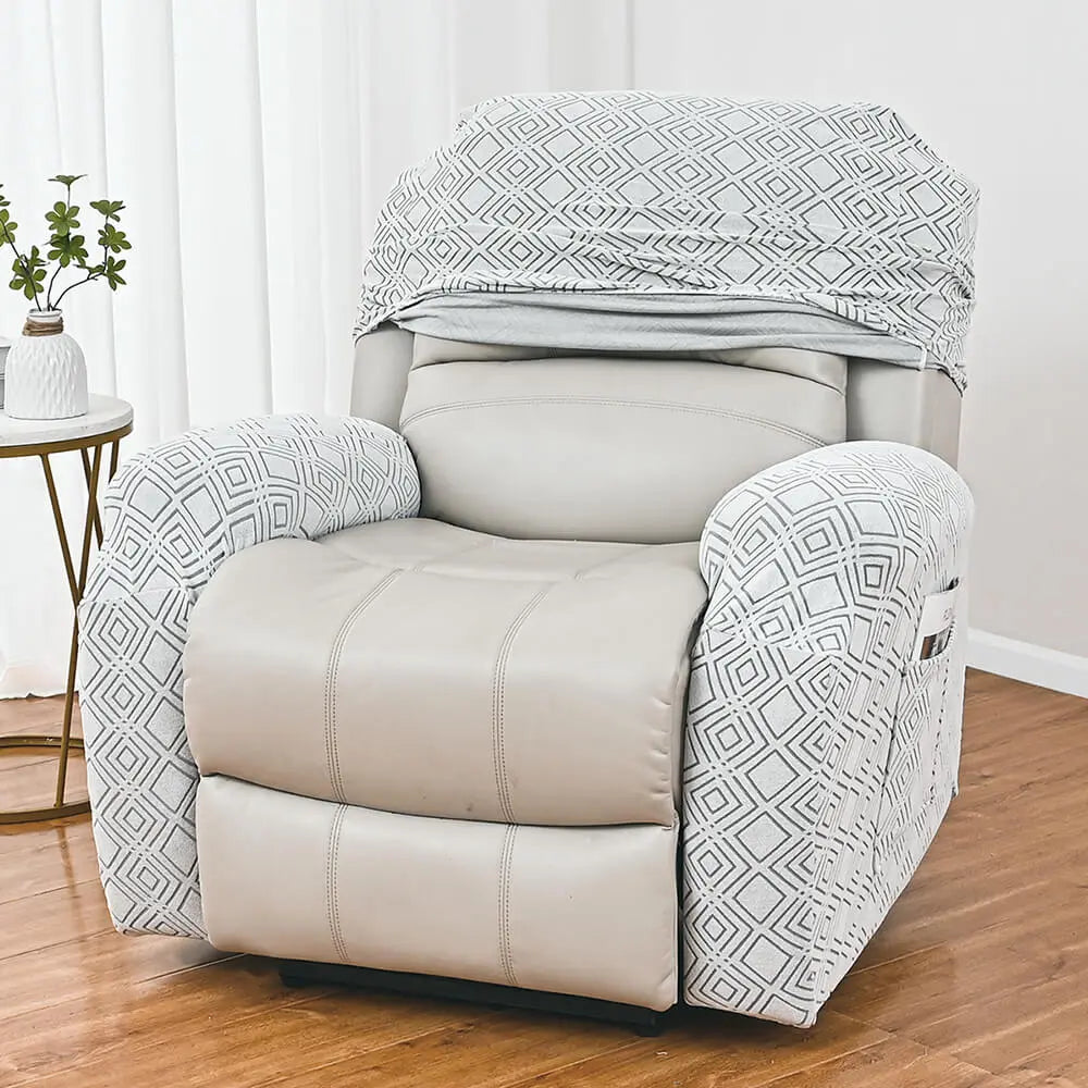 Stretch Lift Chair Recliner Slipcover Modern Style Recliner Slipcover