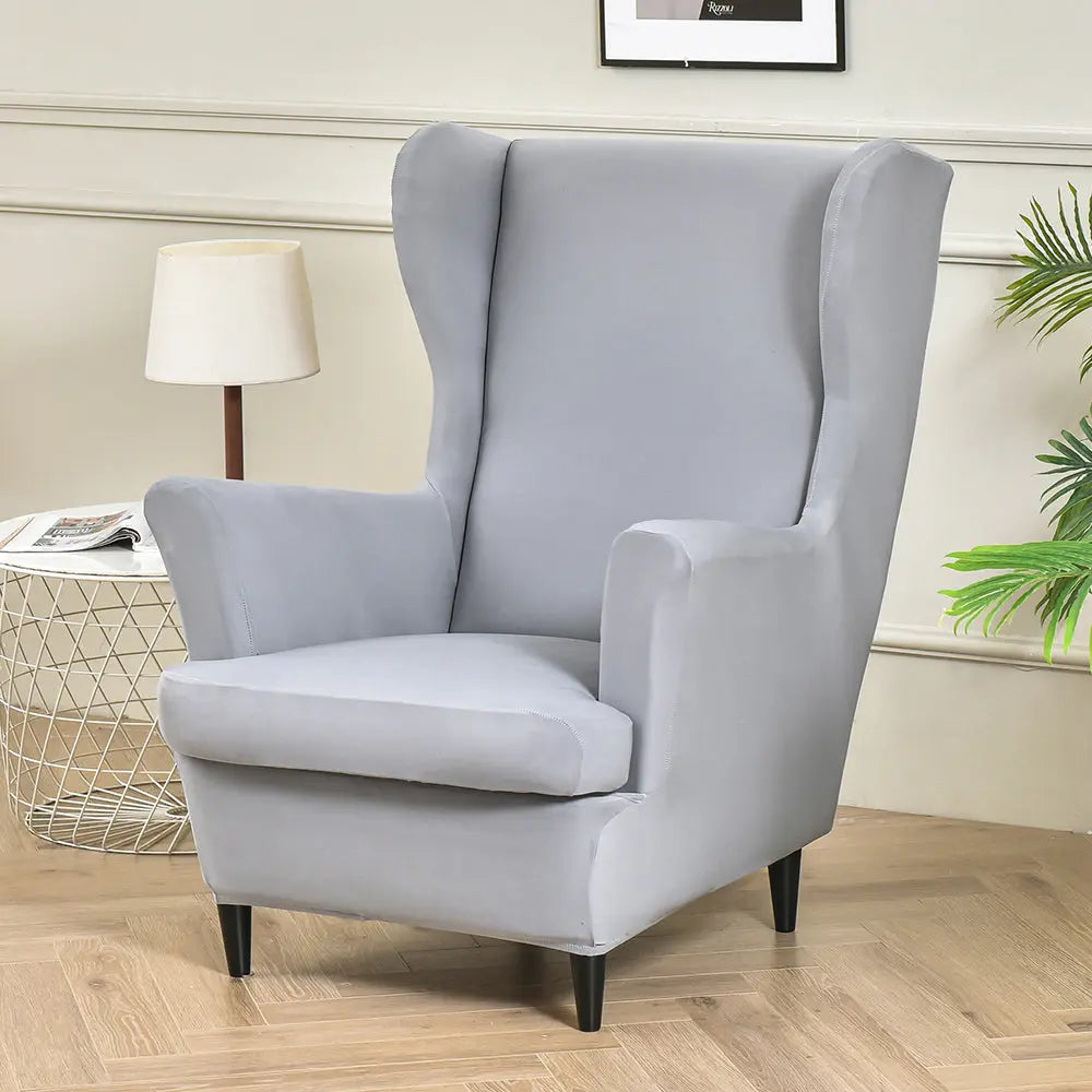 High back wing online chair covers