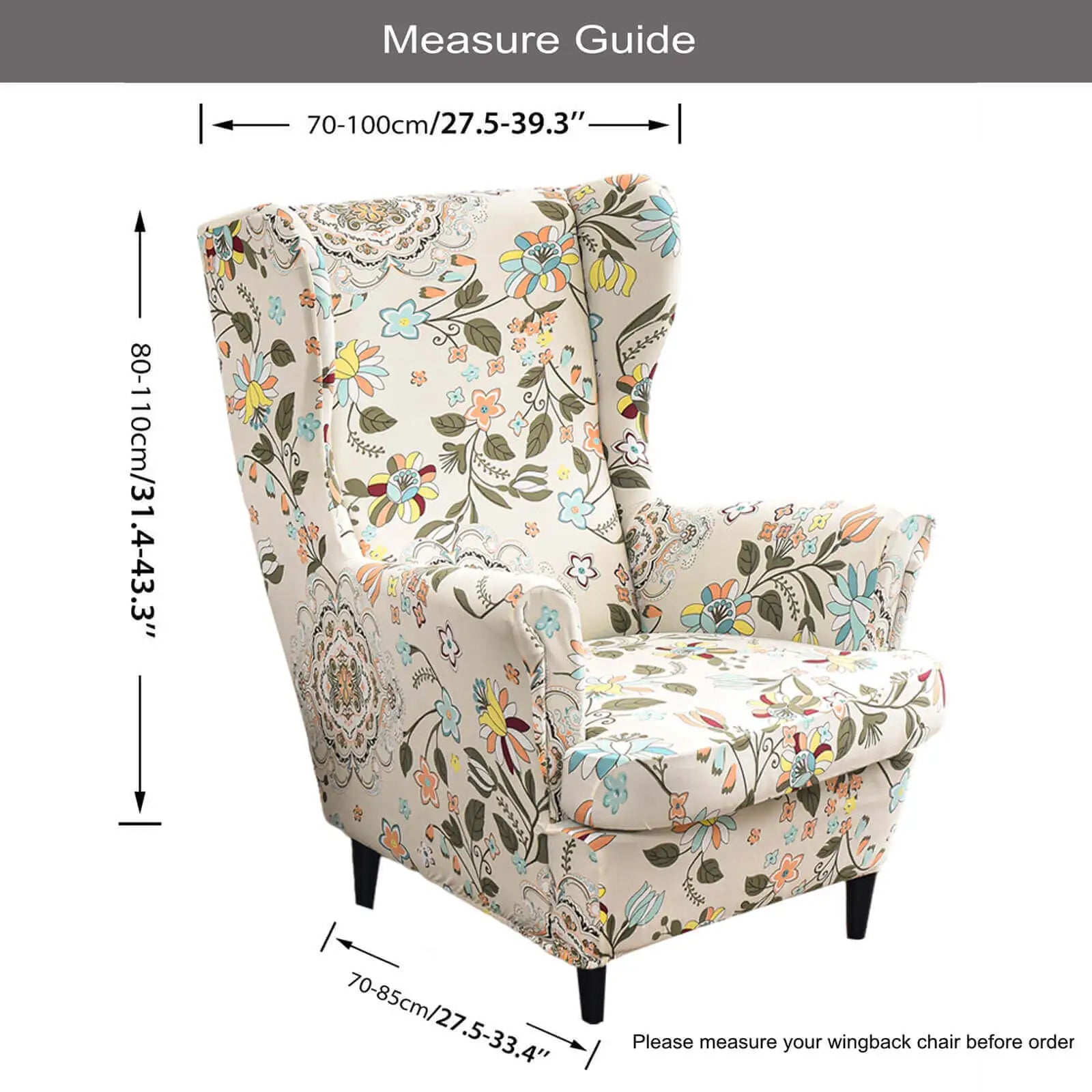 Strandmon wing chair online cover